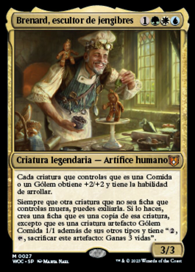 Brenard, escultor de jengibres