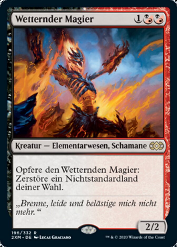 Wetternder Magier
