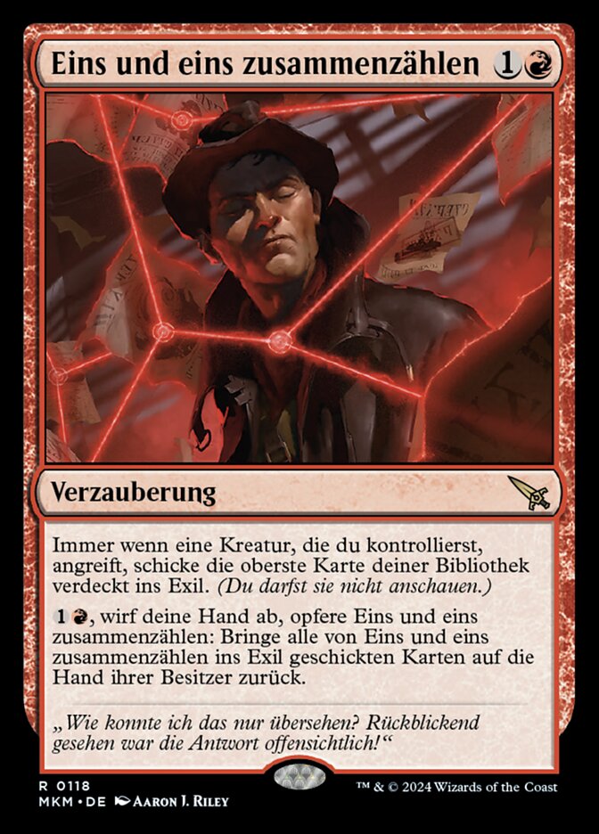 Eins und eins zusammenzählen