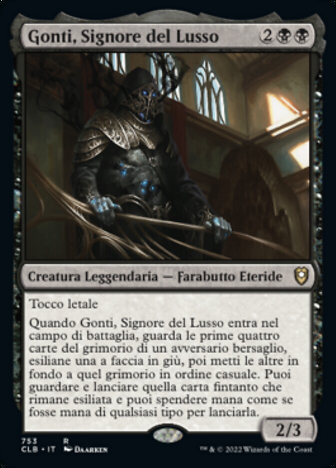 Gonti, Signore del Lusso