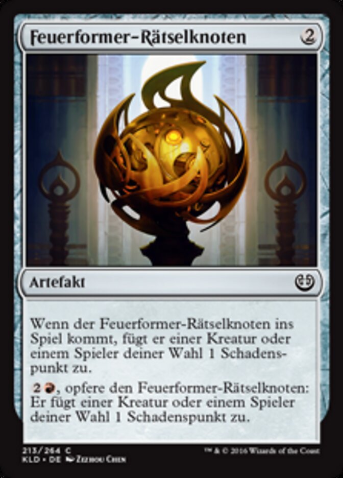Feuerformer-Rätselknoten