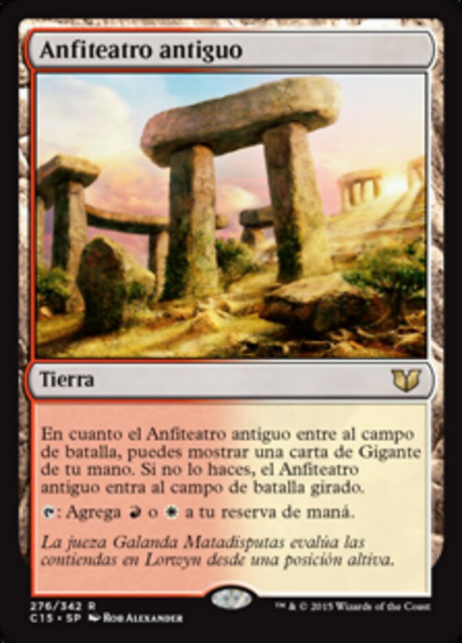 Anfiteatro antiguo