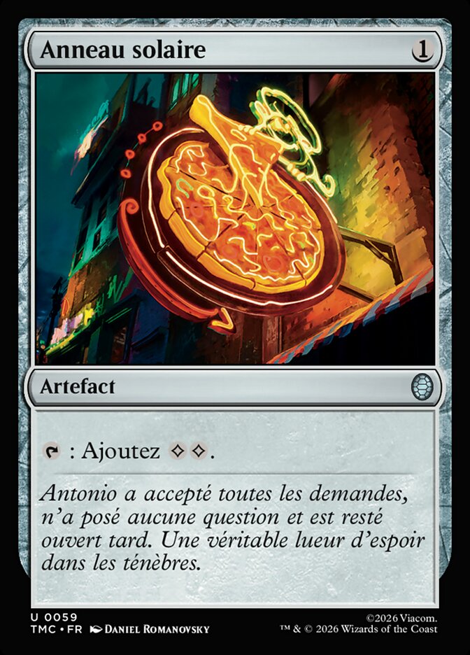 Anneau solaire