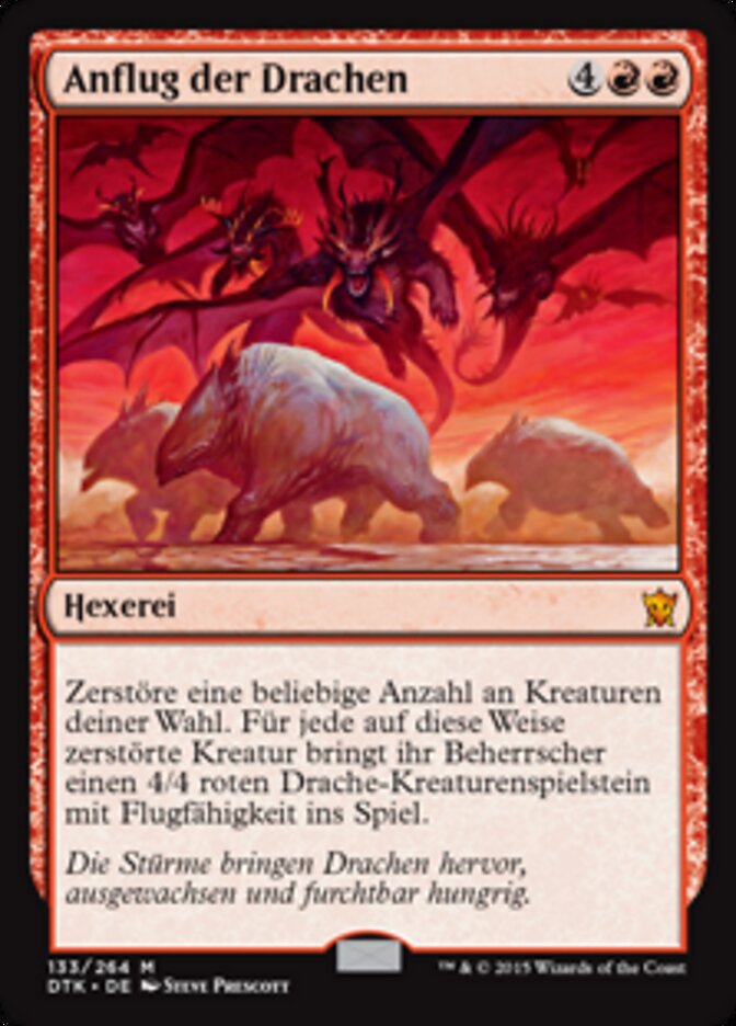 Anflug der Drachen