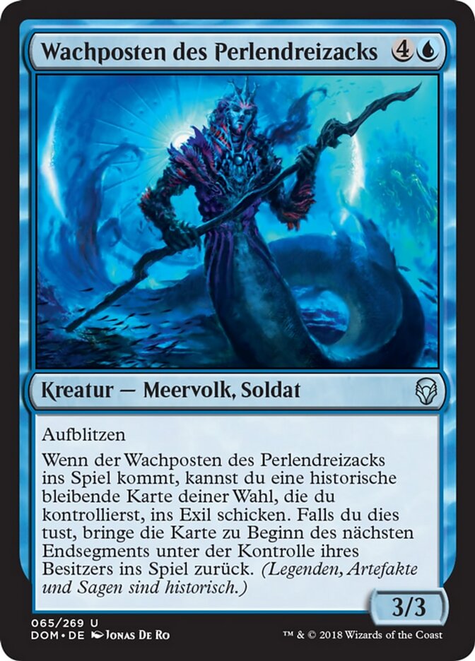 Wachposten des Perlendreizacks