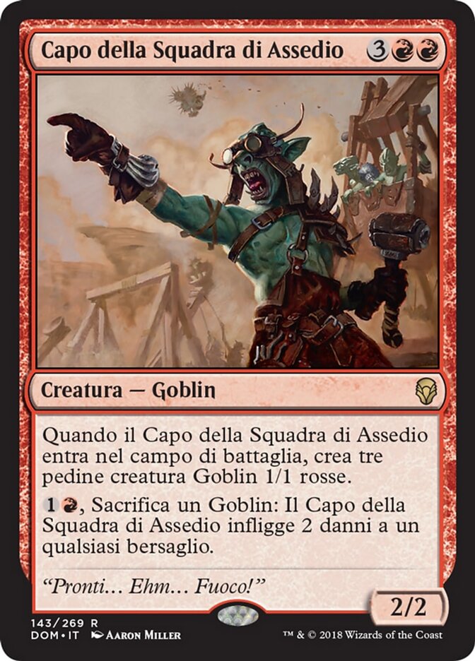 Capo della Squadra di Assedio