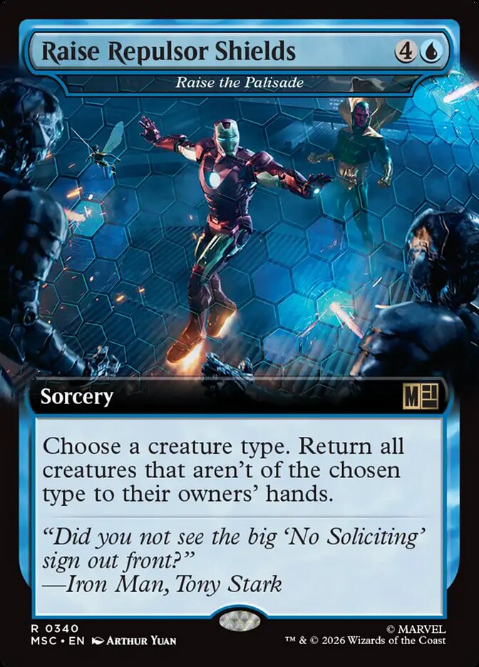 Raise Repulsor Shields