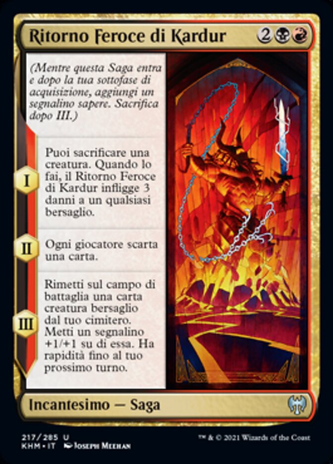 Ritorno Feroce di Kardur