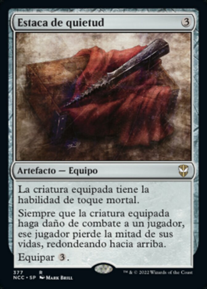 Estaca de quietud