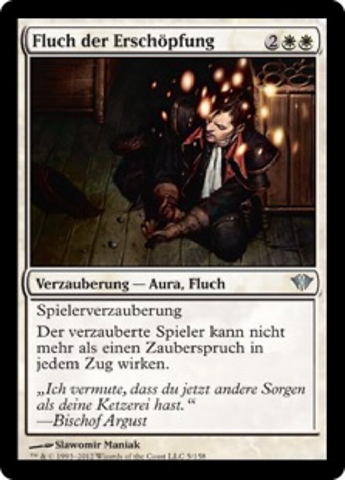 Fluch der Erschöpfung