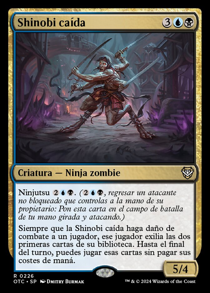 Shinobi caída