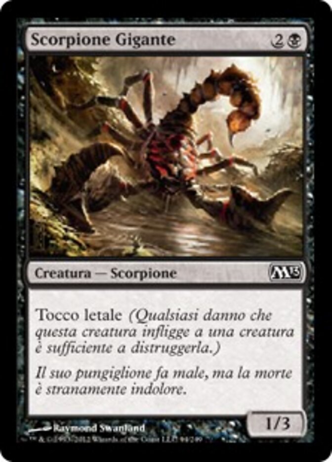 Scorpione Gigante