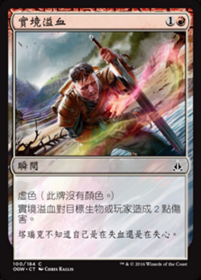 實境溢血