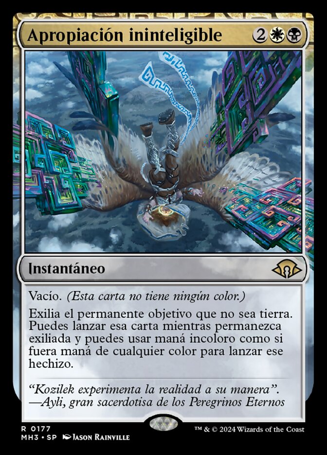Apropiación ininteligible