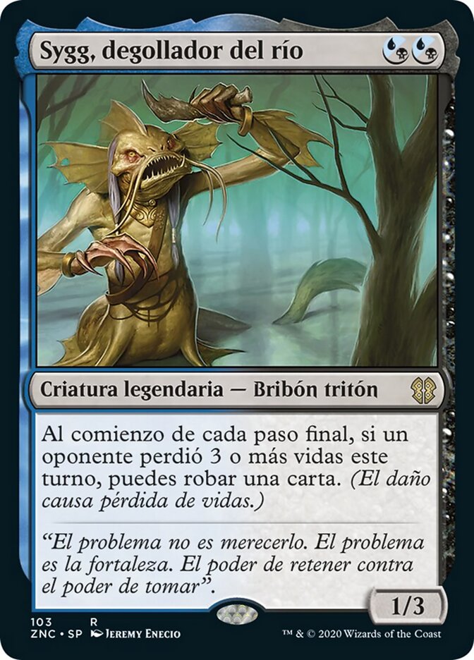 Sygg, degollador del río