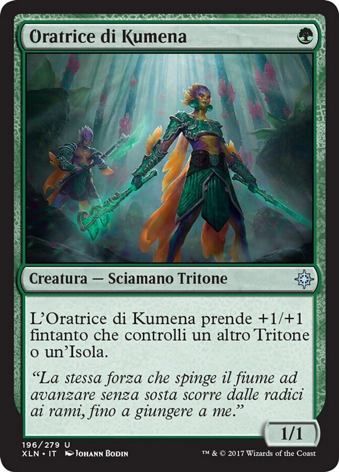 Oratrice di Kumena