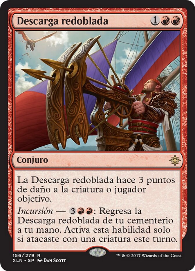 Descarga redoblada