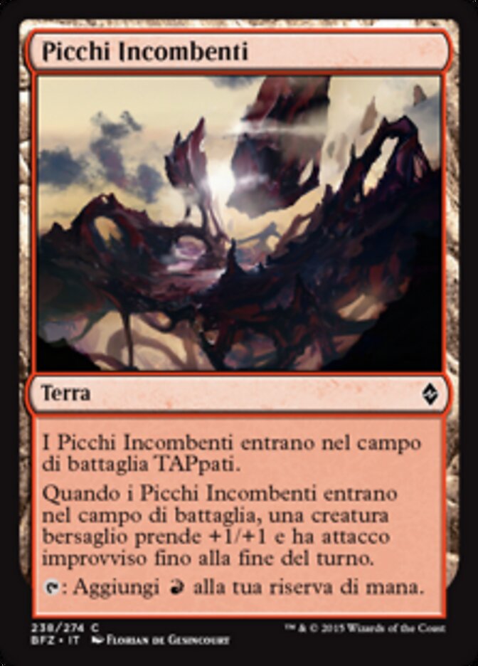 Picchi Incombenti