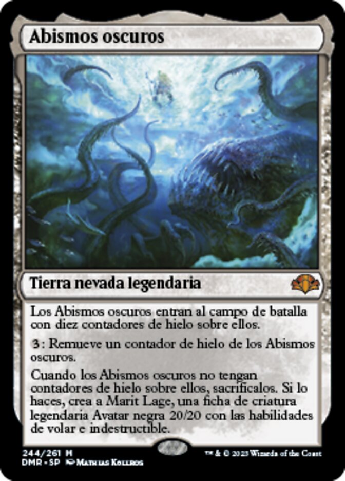 Abismos oscuros