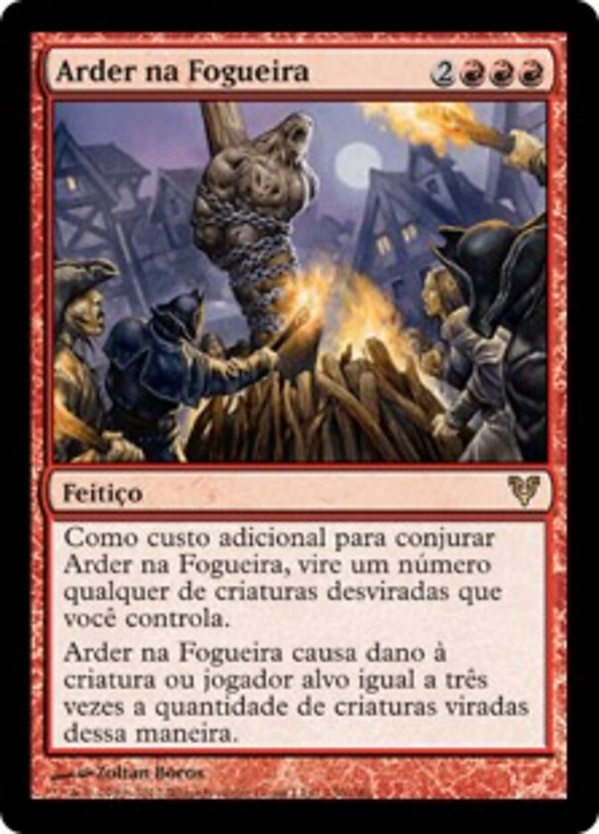 Arder na Fogueira
