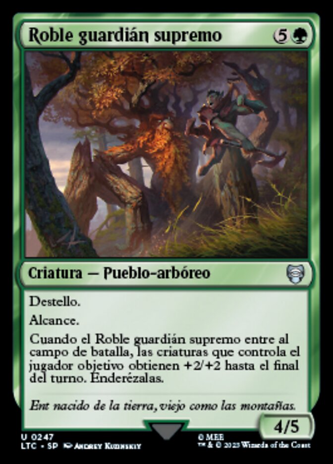Roble guardián supremo