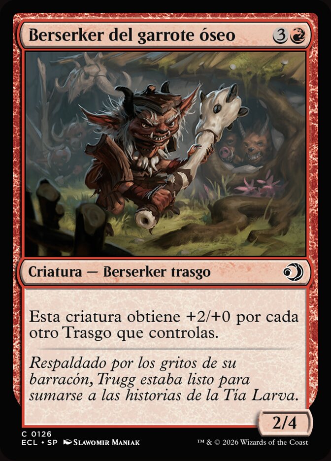 Berserker del garrote óseo