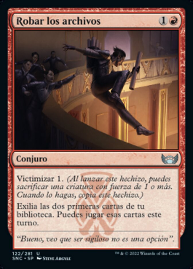Robar los archivos