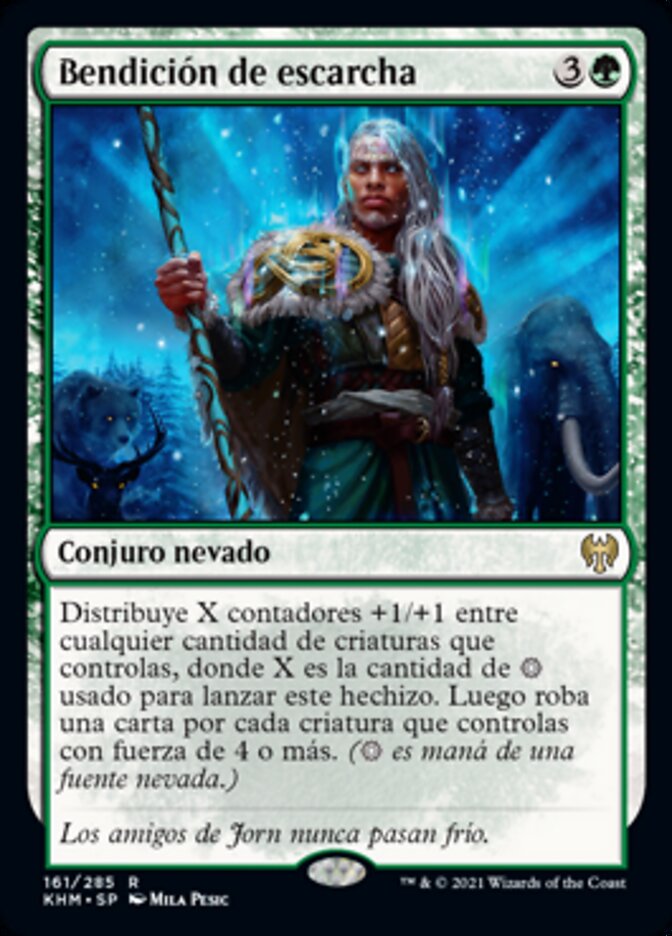 Bendición de escarcha