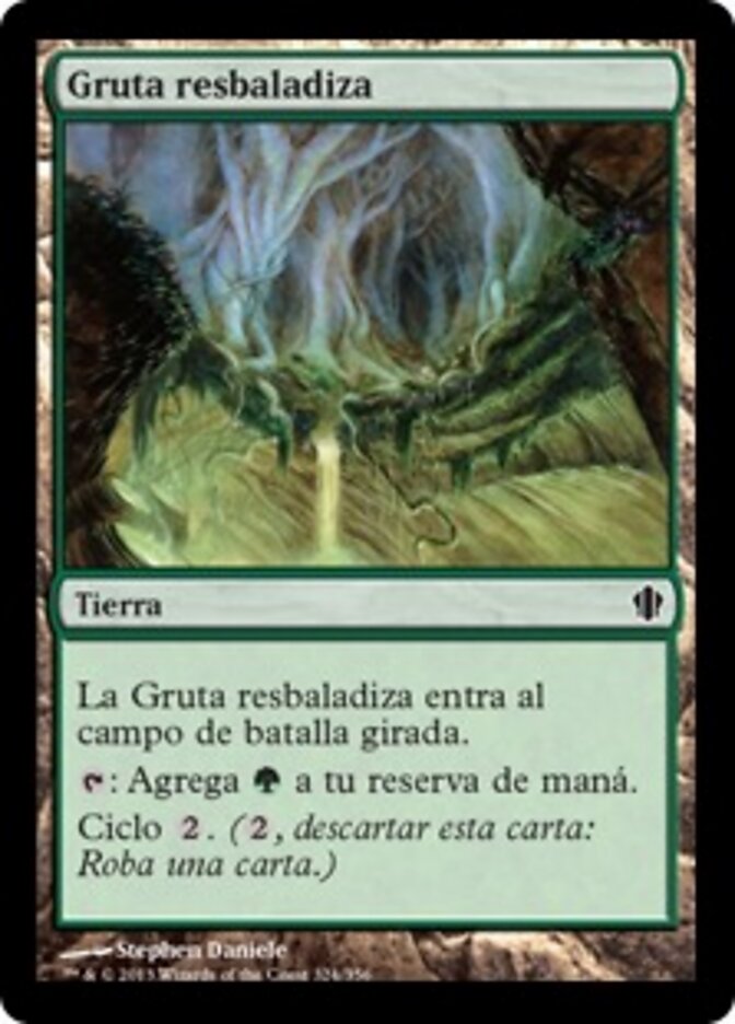 Gruta resbaladiza