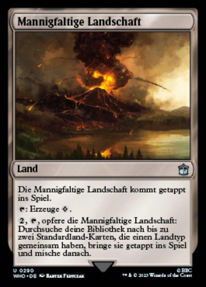 Mannigfaltige Landschaft