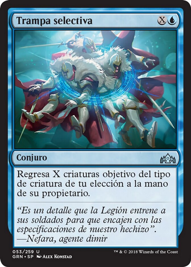 Trampa selectiva