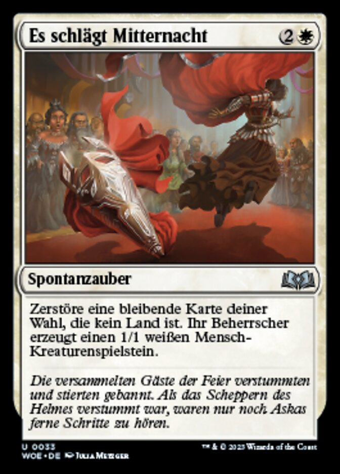 Es schlägt Mitternacht