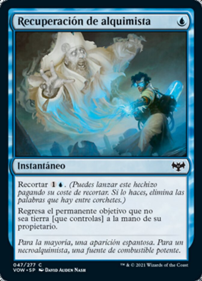 Recuperación de alquimista
