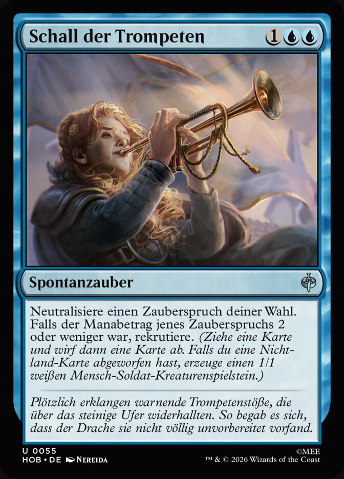 Schall der Trompeten