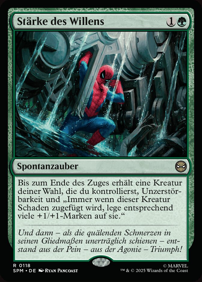 Stärke des Willens