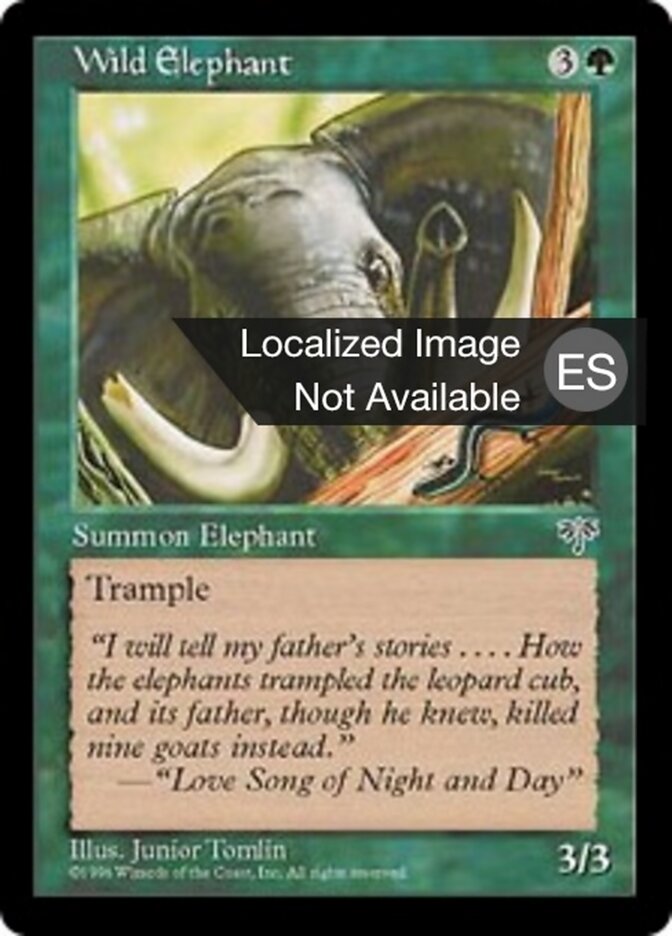 Elefante salvaje