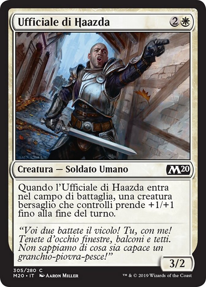 Ufficiale di Haazda