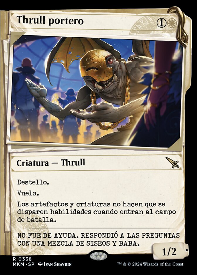 Thrull portero