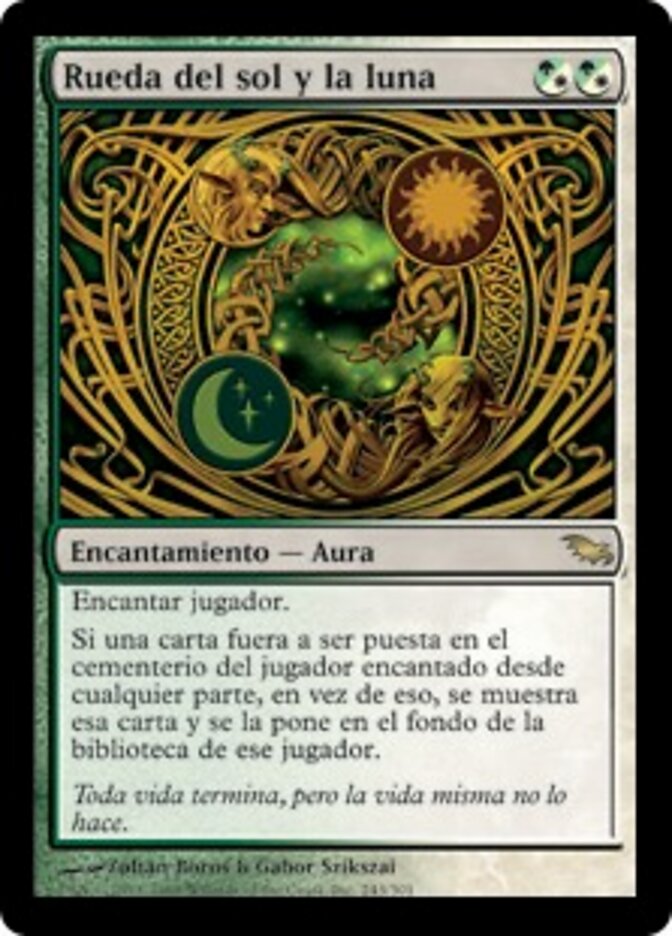 Rueda del sol y la luna