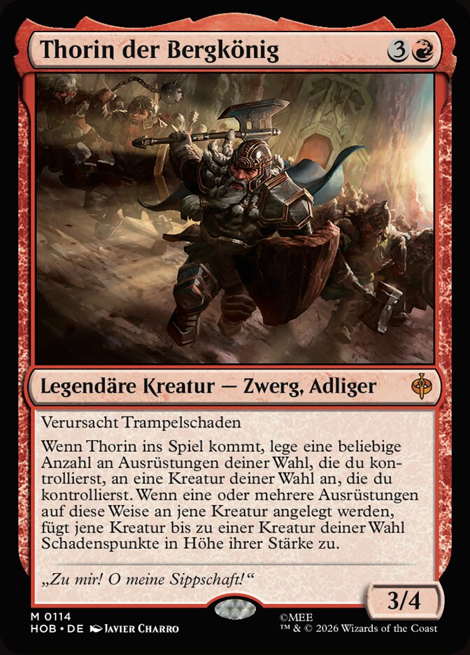Thorin der Bergkönig