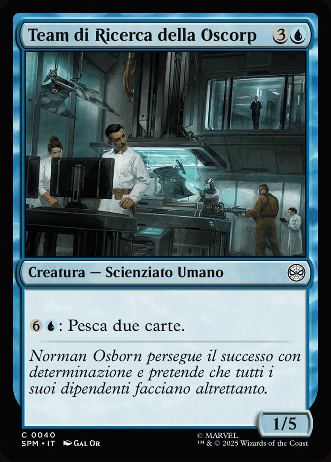 Team di Ricerca della Oscorp