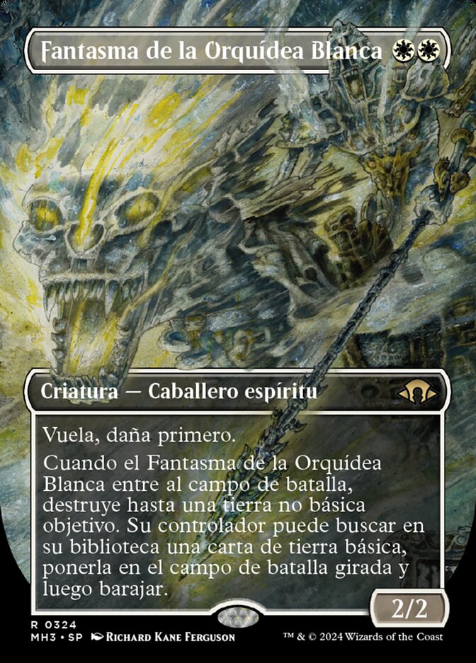 Fantasma de la Orquídea Blanca