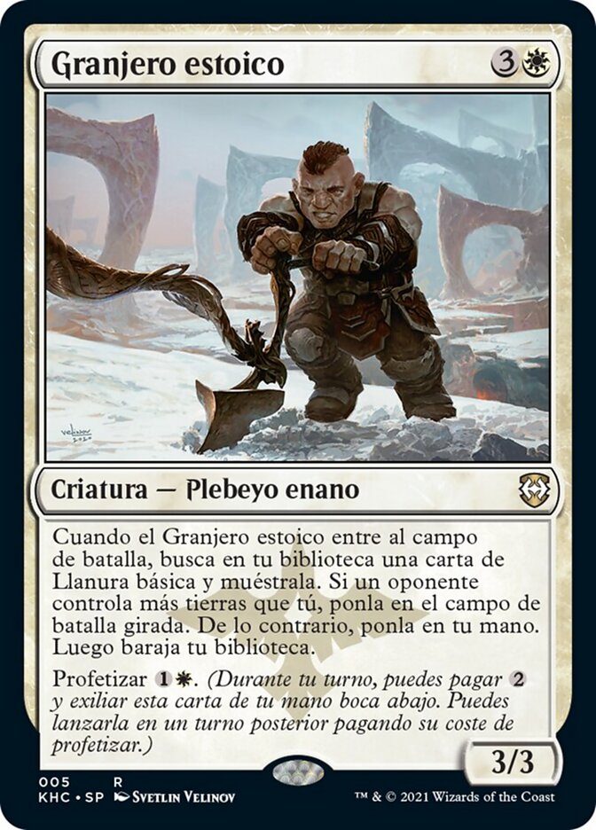 Granjero estoico