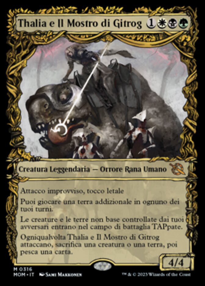 Thalia e Il Mostro di Gitrog