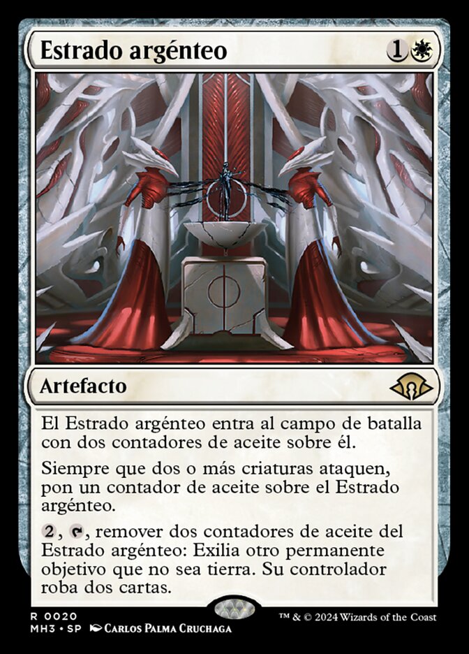 Estrado argénteo
