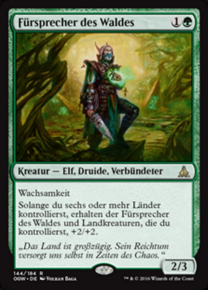 Fürsprecher des Waldes