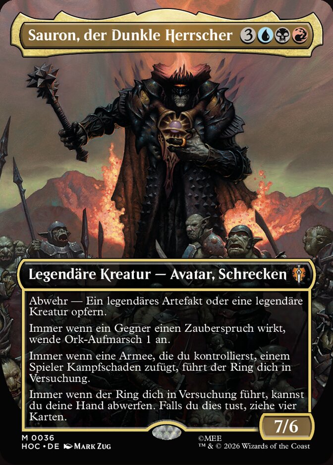 Sauron, der Dunkle Herrscher