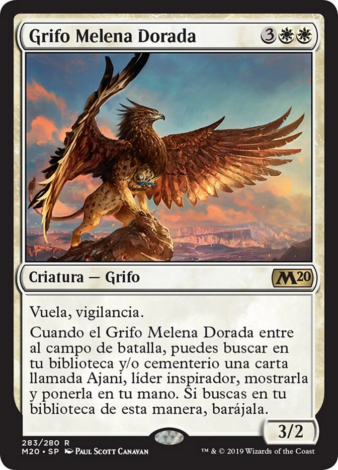 Grifo Melena Dorada