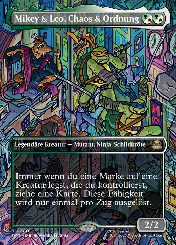 Mikey & Leo, Chaos & Ordnung