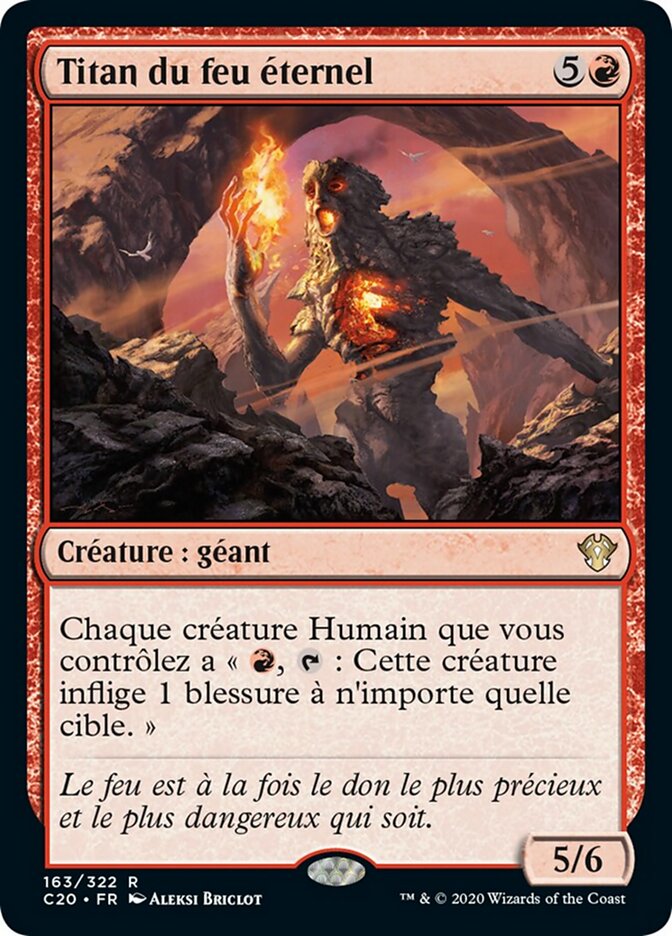 Titan du feu éternel